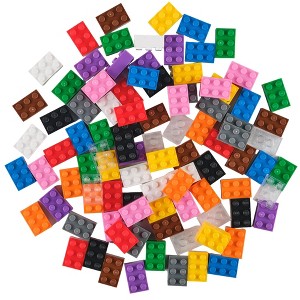 Strictly Briks Classic Bricks Starter Kit, 12 Colors, 96 Pieces, 2x3 Studs, 100% Compatible with All Major Brick Brands - 1 of 4