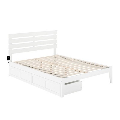 Oxford Bed with USB Turbo Charger and 2 Extra Long Drawers - AFI