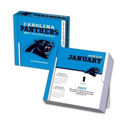 Carolina Panthers 2022 Box Calendar