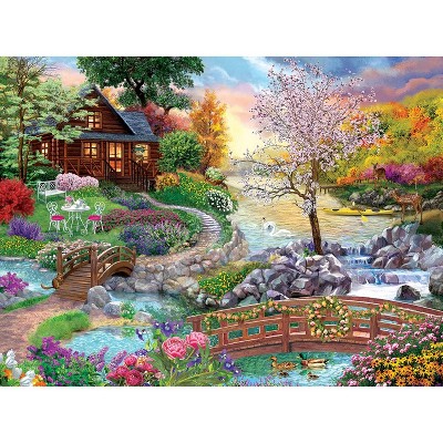 Sunsout Spring Stream 1000 pc   Jigsaw Puzzle 31720