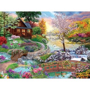 Sunsout Spring Stream 1000 pc   Jigsaw Puzzle 31720 - 1 of 4
