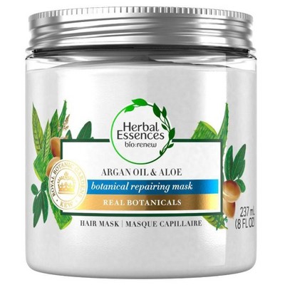 Herbal Essences bio:renew Sulfate Free Repairing Hair Mask with Argan Oil & Aloe - 8 fl oz