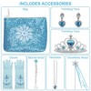 WhizMax Premium Princess Costume Dress for Girls Dress Up Party, Masquerade Cosplay Halloween Costume - 4 of 4