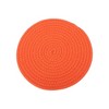 Unique Bargains Trivet Round Rope Woven Mat Cotton Non-woven Fabric 8.66"x8.66"x0.31" - 3 of 3