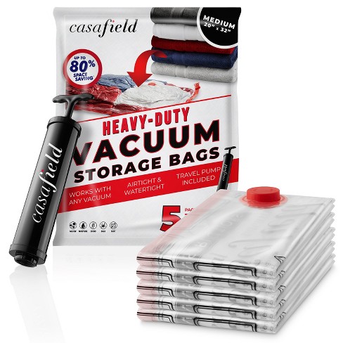 Casafield 5 Pack (medium - 32 X 20) Vacuum Storage Bags For