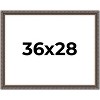 PosterPalooza | Ornate Black Picture Frame - UV Acrylic, Backing Board, Hanging Hardware Included - 2 of 4