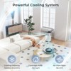 Tangkula 8000 BTU Portable Air Conditioner w/ Control Panel & Remote Control - 4 of 4