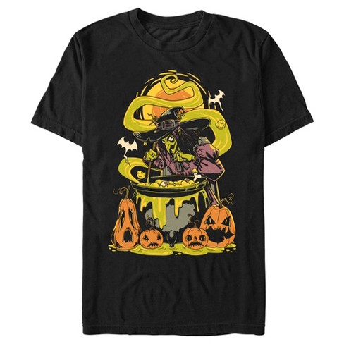Men's Lost Gods Halloween Witches' Brew Scene T-shirt : Target