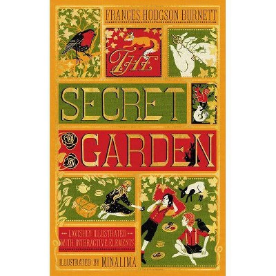 The Secret Garden (Minalima Edition) (Illustrated with Interactive Elements) - by  Frances Hodgson Burnett (Hardcover)