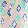 Campus Sutra Men Men's EcoLiva Multicolour Rhombus Strokes Shirt - 4 of 4