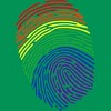 Adult Design By Humans Pride Fingerprint Rainbow Month By SummerFunnyT-Shirt - 2 of 2