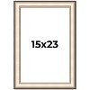 PosterPalooza | Contemporary Silver Picture Frame - UV Acrylic, Foam Board Backing, Hanging Hardware - 2 of 4