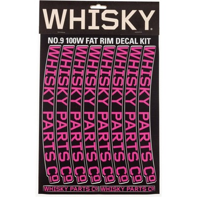 Whisky Parts Co. 100w Rim Decal Kit Magenta