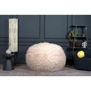 CAVINAS Faux Fur Bean Bag Chair,Lazy Sofa Chair with High Density Foam,Lounge Chair for Living Room - 1 of 4