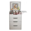 CAVINAS Makeup Vanity with Flip-Up Mirror with Visible Glass Tabletop Vanity Mirror Large Storage Vanity with Lights for Bedroom - 4 of 4