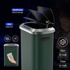 Dolonm 50L Smart automatic Trash Cans - Full Intelligent Sensor - Green - 2 of 4