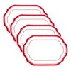 Saro Lifestyle Elegant Embroidery Detail Placemat (Set of 4) - 3 of 4