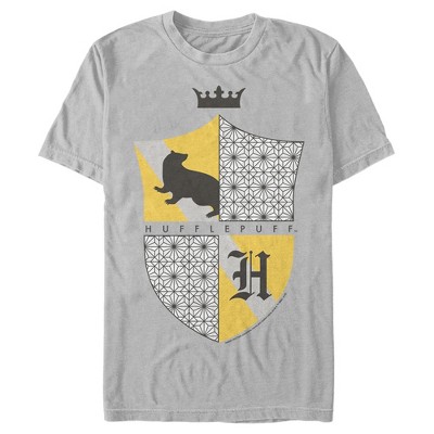 Men's Harry Potter Hufflepuff Abstract Shield T-shirt : Target