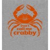 Crustacean Charm – "Don't Call Me Crabby" Women's Crew Neck Short Sleeve Top - 2 of 3