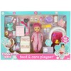New Adventures Little Partners: Baby Doll Feed & Care Deluxe Playset w/ 15in Baby Doll - 2 of 4