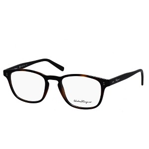 Salvatore Ferragamo SF 2913 241 Mens Square Eyeglasses Tortoise/Black 51mm - 1 of 3
