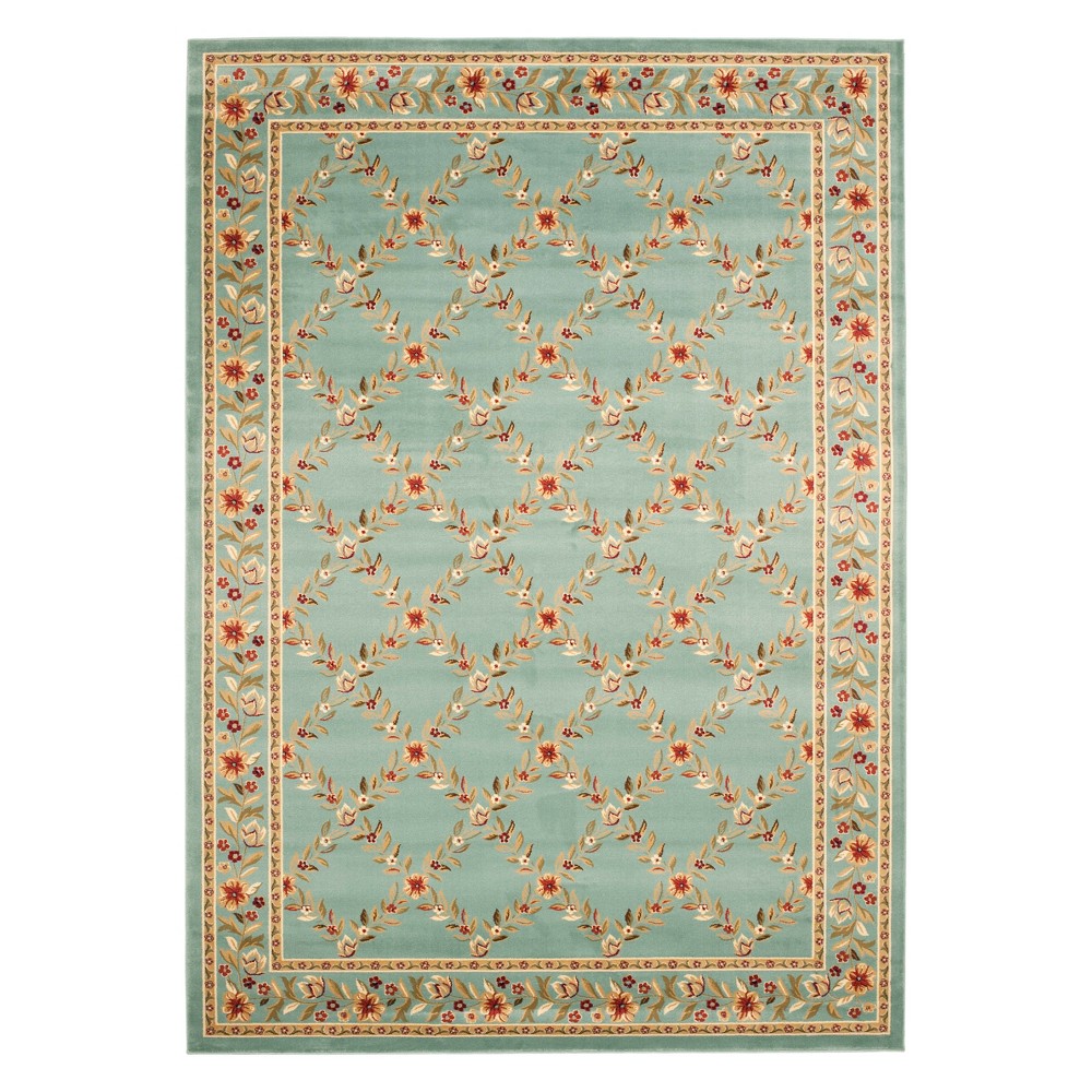 8'x11' Floral Loomed Area Rug Blue - Safavieh