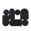 26" x 39" Bamboo Geometric Shapes Wall Decor with Slatted Wood Design Brown - The Novogratz: Indoor Abstract Art - 4 of 4