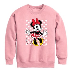 Boys' - Disney - Mickey & Friends Graphic Long Sleeve Fleece Sweatshirt - 1 of 4