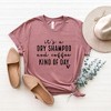 Simply Sage Market Women's Dry Shampoo And Coffee Short Sleeve Graphic Tee - 2 of 2