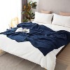 Attop All-Season Breathable Gauze Cotton Throw Blanket - 50"x70" Large Size, Soft Lightweight for Couch & Bed - 2 of 4