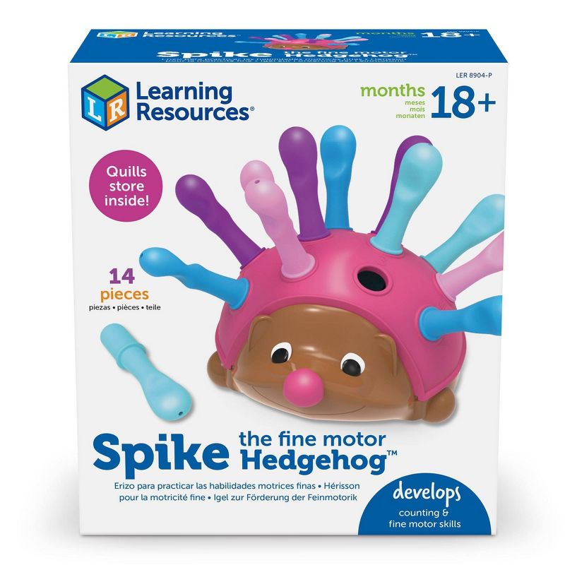 Learning Resources Spike The Fine Motor Hedgehog Pink, 5 of 6