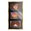 PosterPalooza | Metallic Gold Bronze Finish Collage Frame - Black Mat, 20 Frame Sizes, UV Acrylic - 4 of 4
