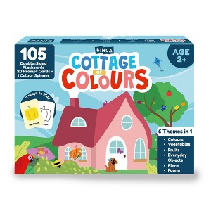 Binca Cottage Of Colours- Educational Flashcards - 1 of 4