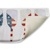 Stupell Industries Patriotic Flag Boat Paddles Printed Plush Bath Mat And Bath Rug, Design By Kim Allen, 18"X30" - 2 of 4