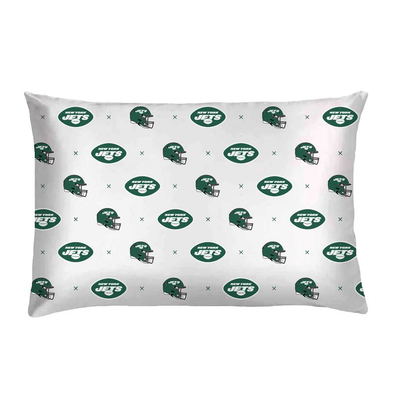 NFL New York Jets Small X Twin Sheet Set, 3 of 4