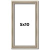 PosterPalooza | Panoramic Classic Modern Silver Frame - UV Acrylic, Foam Board Backing, Hanging Hardware - 2 of 4