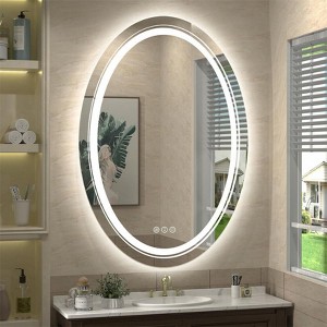 ARTLOGE Bathroom Mirrors with Lights Anti Fog Dimmable LED Vanity Mirror IP56 Waterproof - 1 of 4
