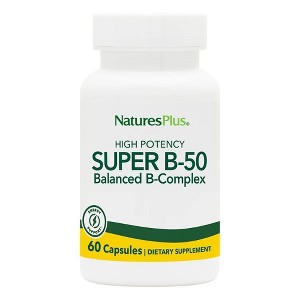 Super B-50 by Nature's Plus  -  60 VegCap - 1 of 2