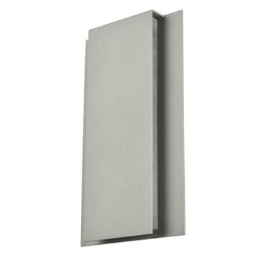 Elegant Lighting Raine Integrated LED wall sconce in silver