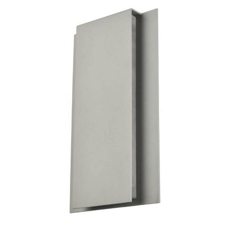 Elegant Lighting Raine Integrated LED wall sconce in silver - image 1 of 4