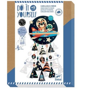 DJECO DIY Stars Wind Chime Craft Kit, Includes Beads, Bells, and Glow-in-the-Dark Decorations, Ages 5 and Up - 1 of 3