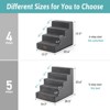 Cozy Kiss 5-Tier Extra-Wide Foam Pet Steps, Non-Slip Dog Stairs for High Beds & Sofas with Removable Washable Cover - 3 of 4