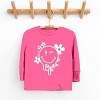 The Juniper Shop SmileyWorld Melting Outline Youth Long Sleeve Tee - 2 of 4
