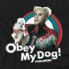 Zoolander Obey My Dog Adult T-Shirt Black Small - 2 of 4