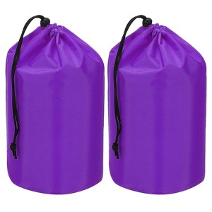 Unique Bargains Camping Hiking Travel Waterproof Portable Tent Sleeping Bag Stuff Sacks 2 Pcs - 1 of 4