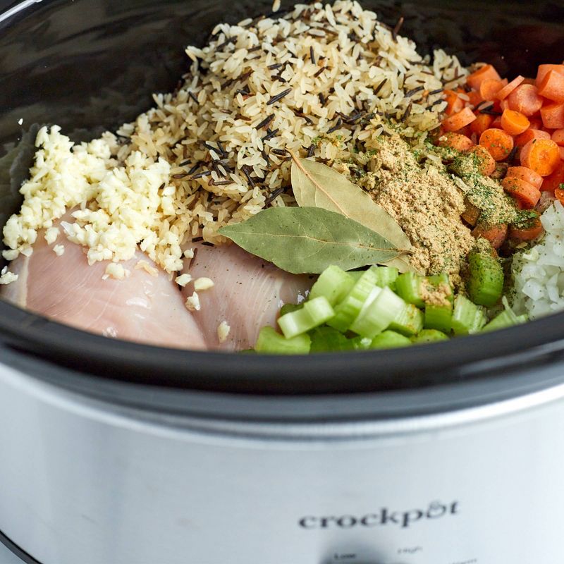Crock-Pot 7qt Manual Slow Cooker - Stainless Steel, 4 of 7