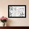 HomeRoots The Crazy is Real Black Framed Print Wall Art - 2 of 3