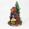 Boyds Bears 5.25 In Lil' Red With B.B. Woof...Going To Grandma's Fairy Tale Bearstone Wolf Animal Figurines - 3 of 3