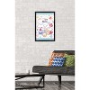 Trends International Mimi & Neko - Beach Framed Wall Poster Prints - 2 of 4