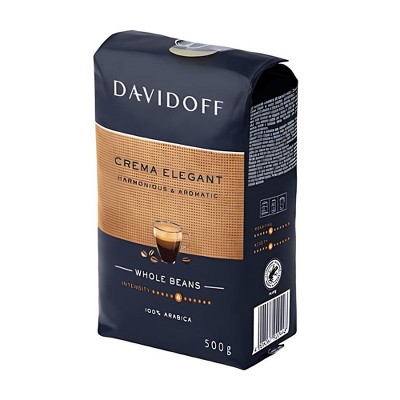 Davidoff Cafe Crema Elegant Whole Bean Coffee 17.6oz / 500g